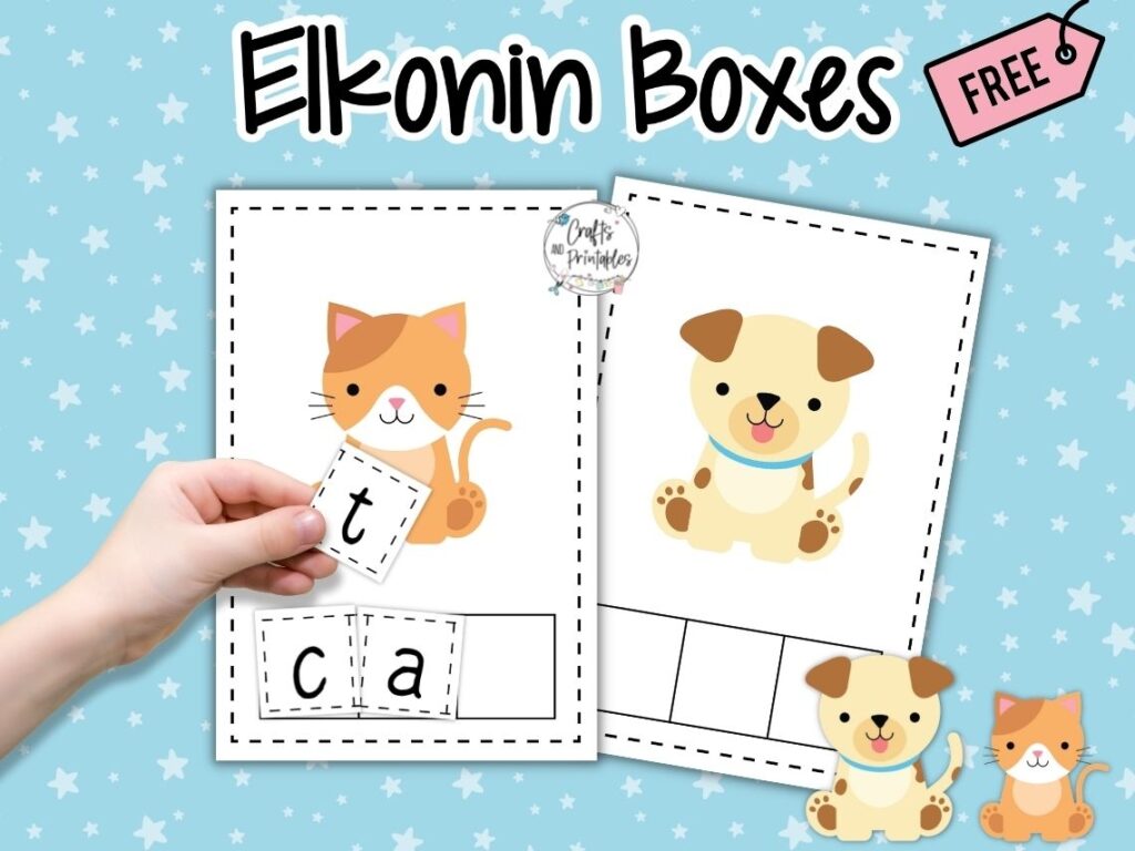 Free Elkonin Boxes Worksheets Crafts And Printables Shop