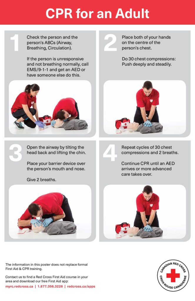 Free First Aid Red Cross Adult CPR Labor Law Poster 2023