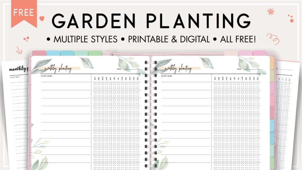 Free Garden Planner Printable World Of Printables