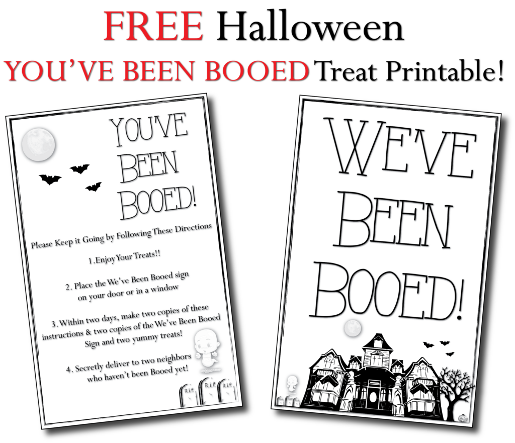 FREE Halloween You ve Been Booed Treat Printable The Quiet Grove