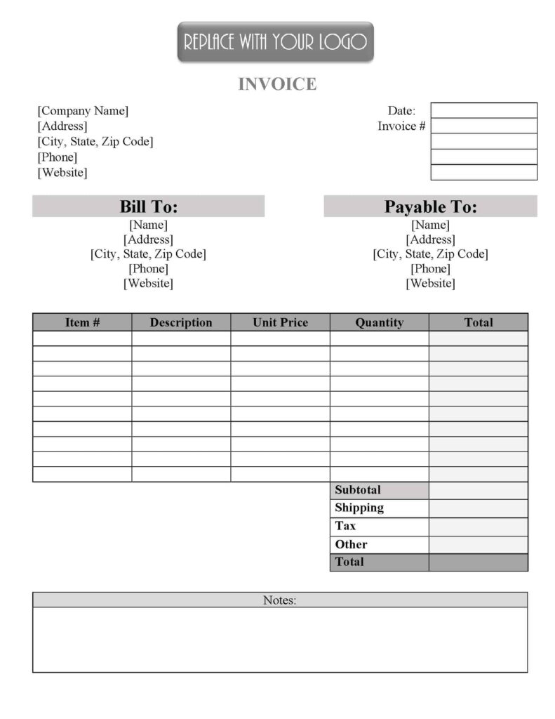 FREE Invoice Templates Online Invoice Maker