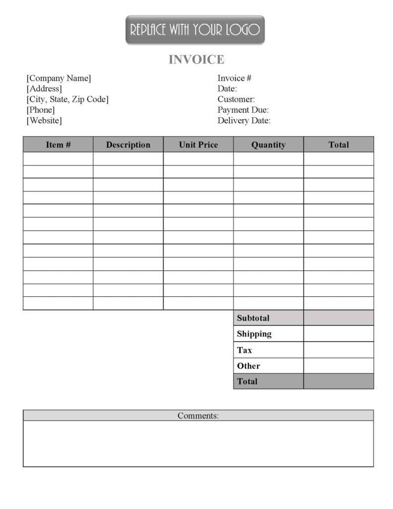 FREE Invoice Templates Online Invoice Maker