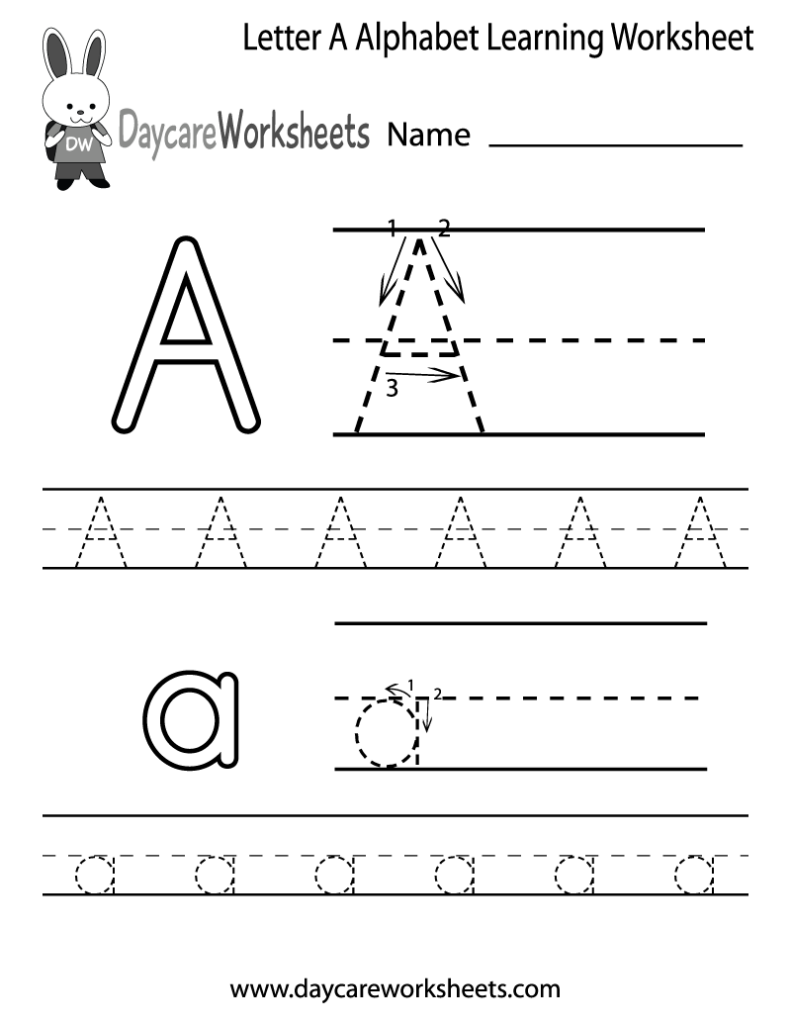 Free Alphabet Printables Worksheets