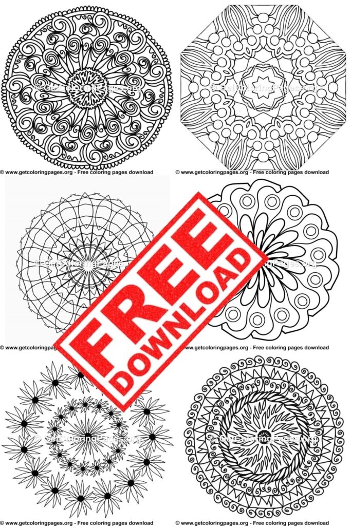 Free Mandala Printables Mandala Printable Free Mandala Design Pattern Mandala Printable