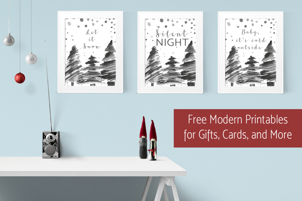 Free Christmas Printables Wall Art