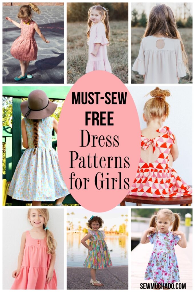 Free Must Sew Dress Patterns For Girls Sew Much Ado