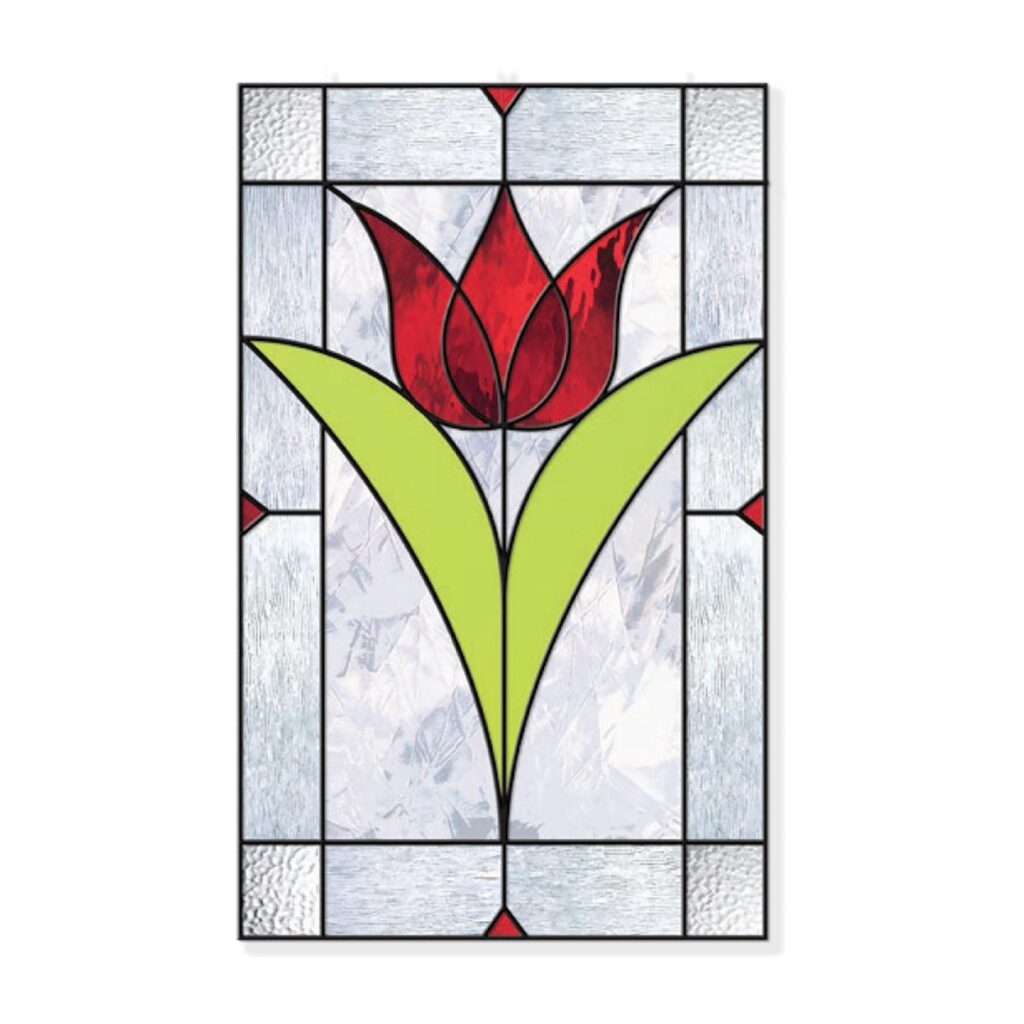 Free Nouveau Tulip Pattern Holiday Holiday