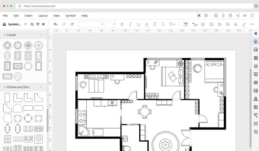 Free Online Floor Plan Creator EdrawMax Online