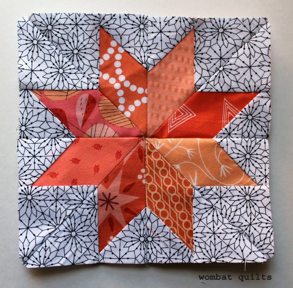 Free Paper Piecing Pattern WOMBAT QUILTS
