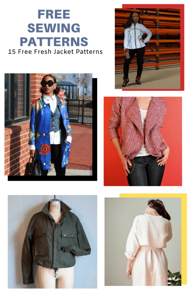 FREE PATTERN ALERT 15 Free Fresh Jacket Patterns On The Cutting Floor Printable Pdf Sewing Patterns And Tutorials For Women