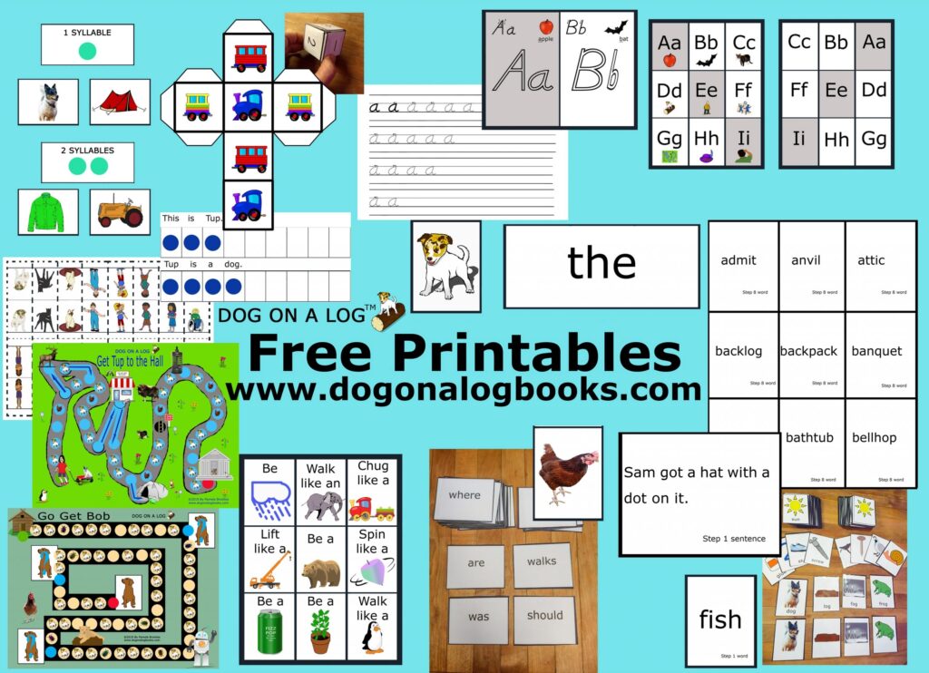 Free Phonics And Dyslexia Printables For Learning To Read