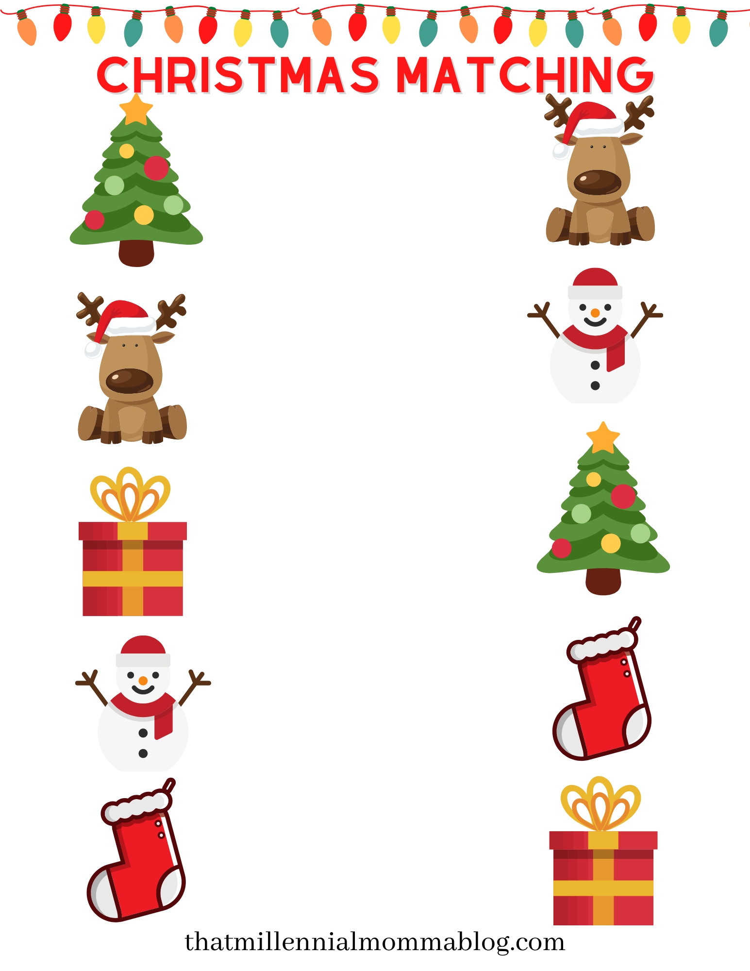 Free Preschool Christmas Printables Free Printable Templates