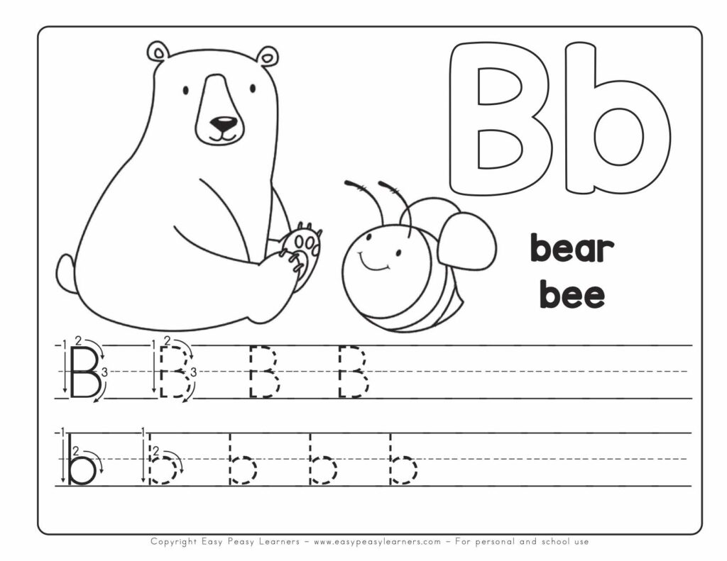 Free Abc Printable Worksheets