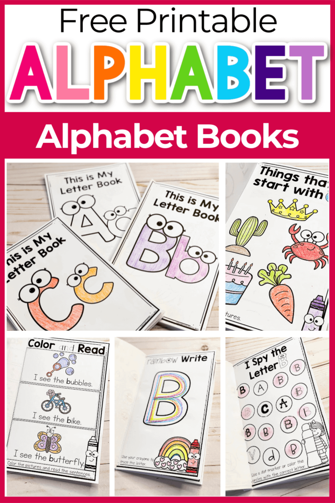 Free Printable Alphabet Books For Preschoolers 