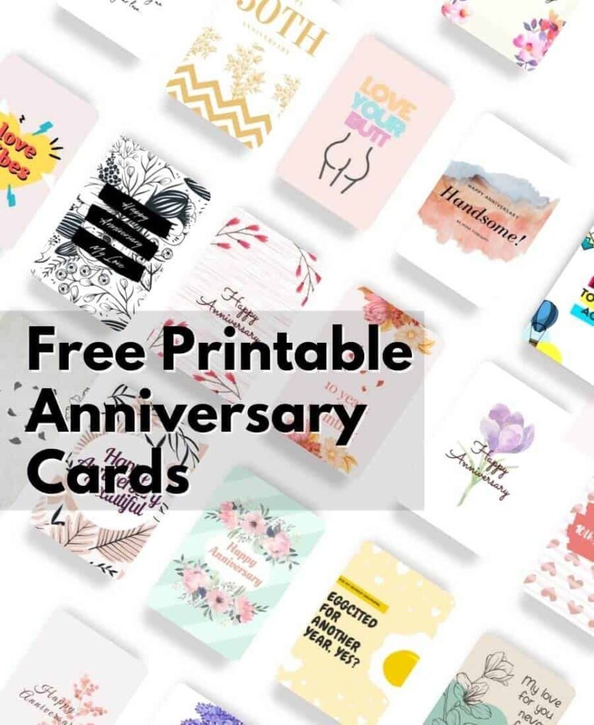 Free Printable Anniversary Card 88 Cute And Funny Cards Collection