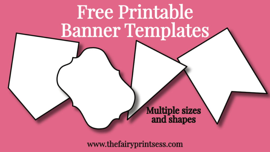 Free Printable Banner Templates