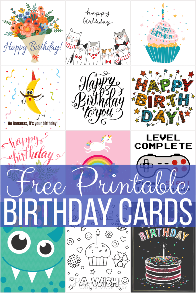 Free Printable Birthday Cards Funny