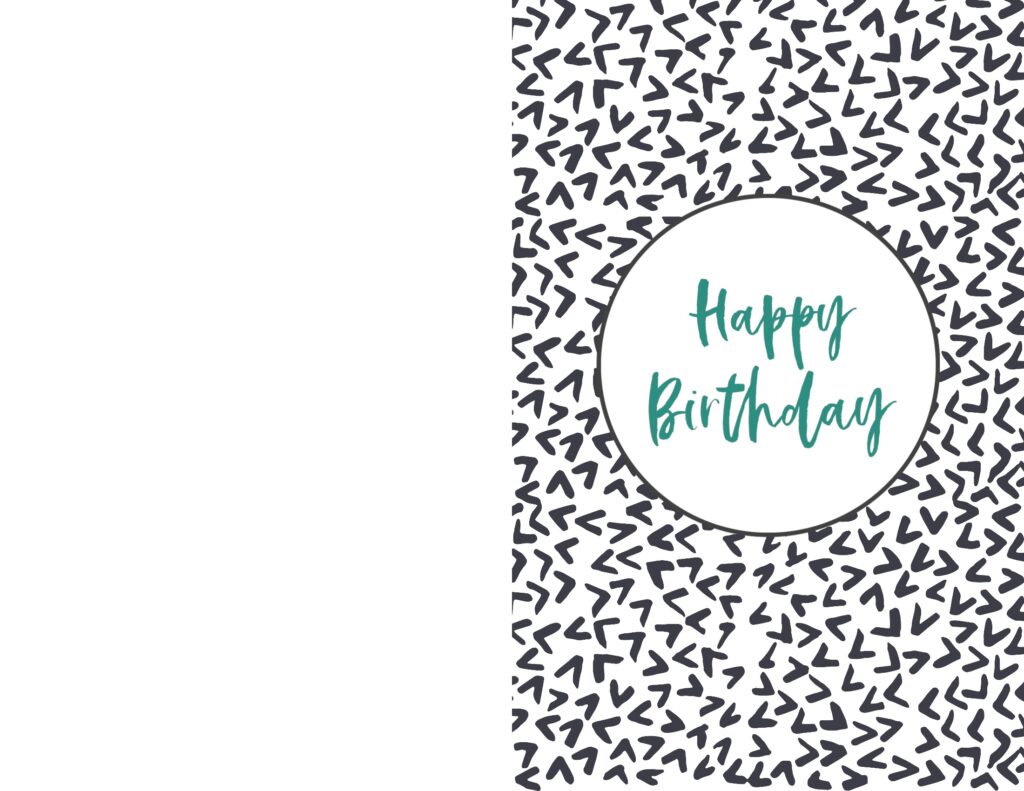 Free Printable Birthday Cards Paper Trail Design