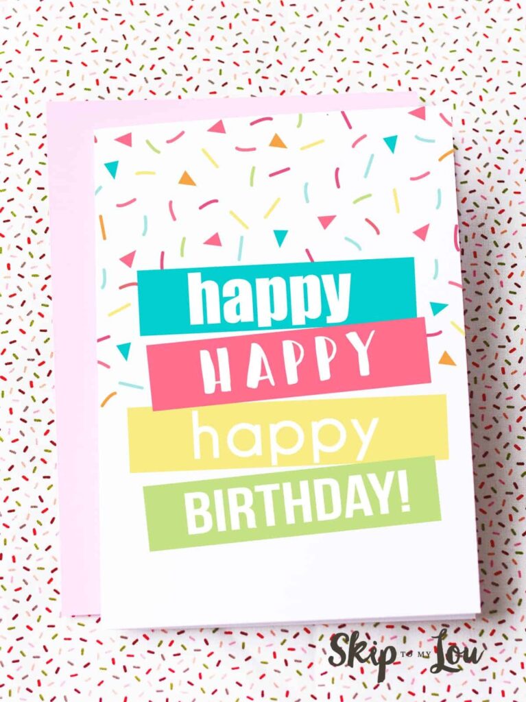 Printable Free Birthday Cards