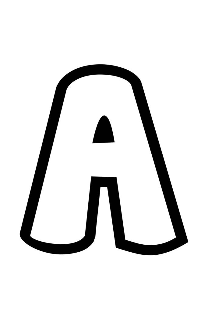 Letter A Printable Free