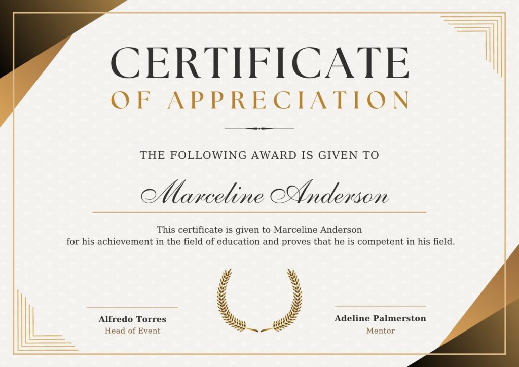 Free Printable Certificate Templates
