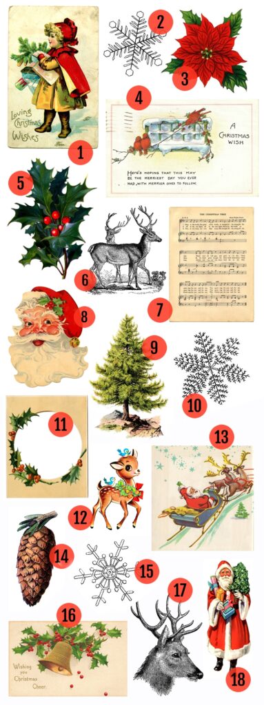 Printable Free Christmas Clipart