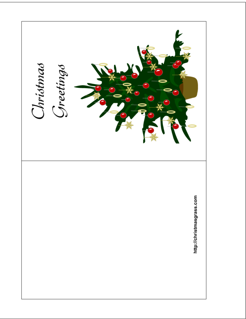 Christmas Printable Cards Free