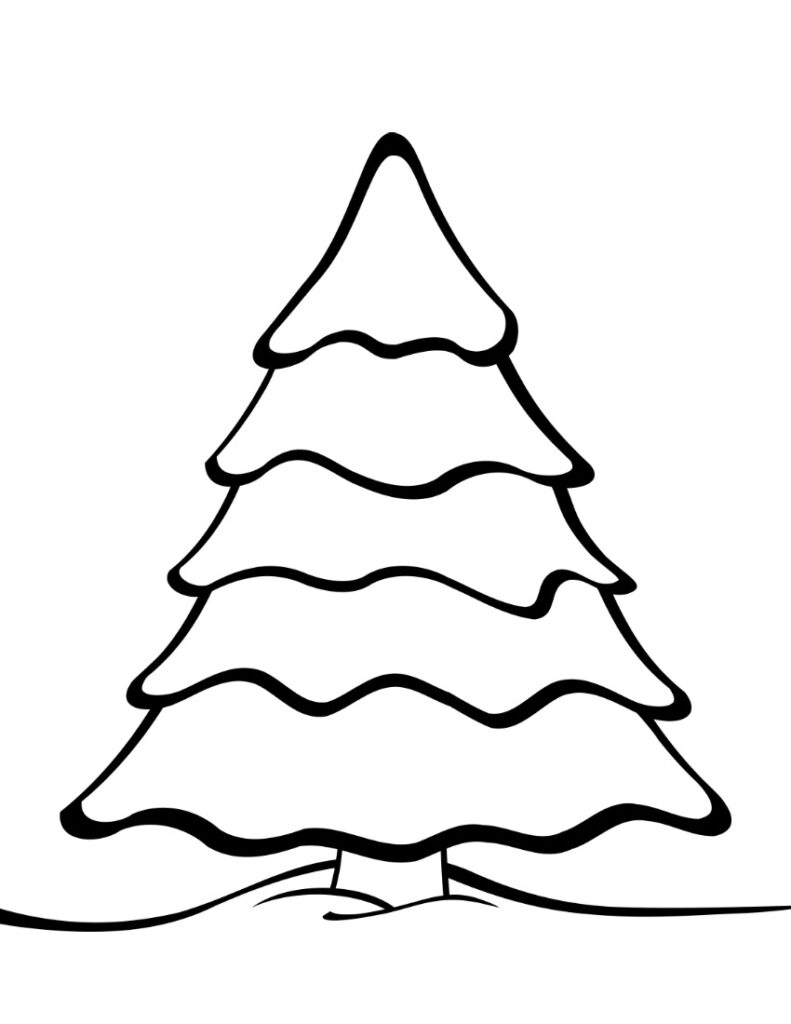 Christmas Tree Printable Free