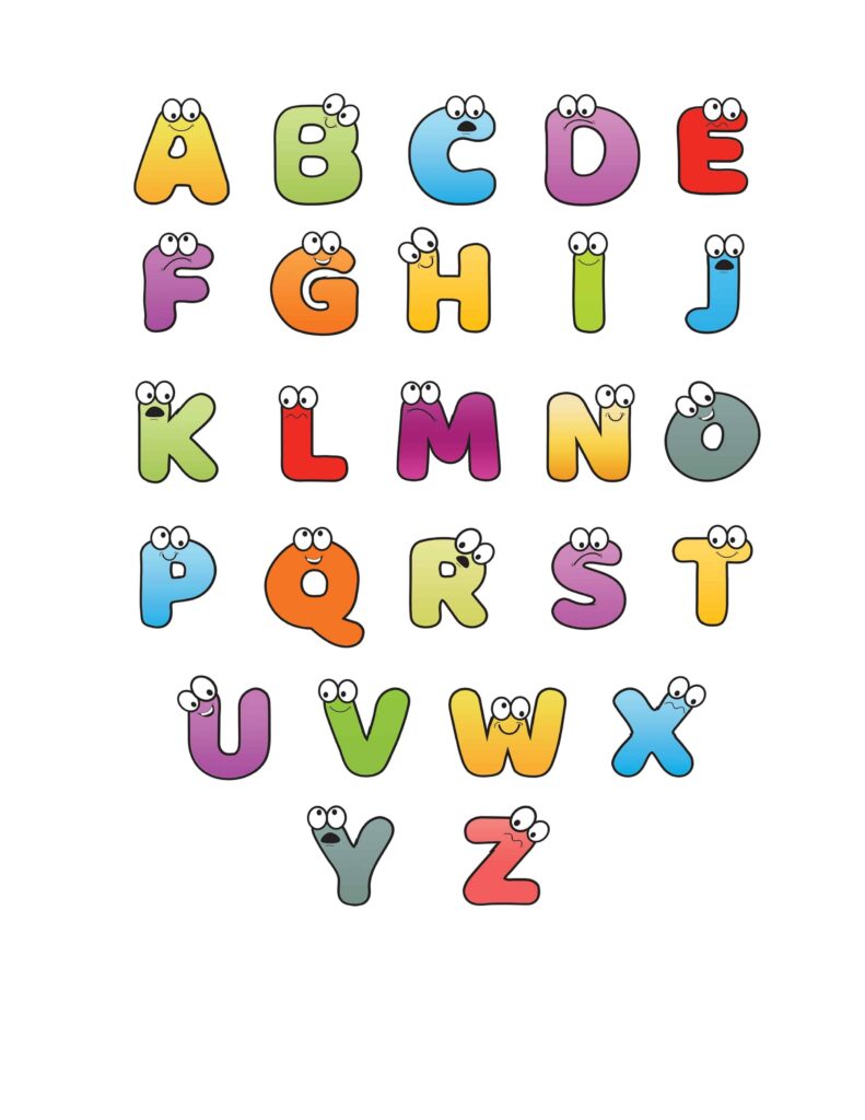 Free Printable Letters Of The Alphabet