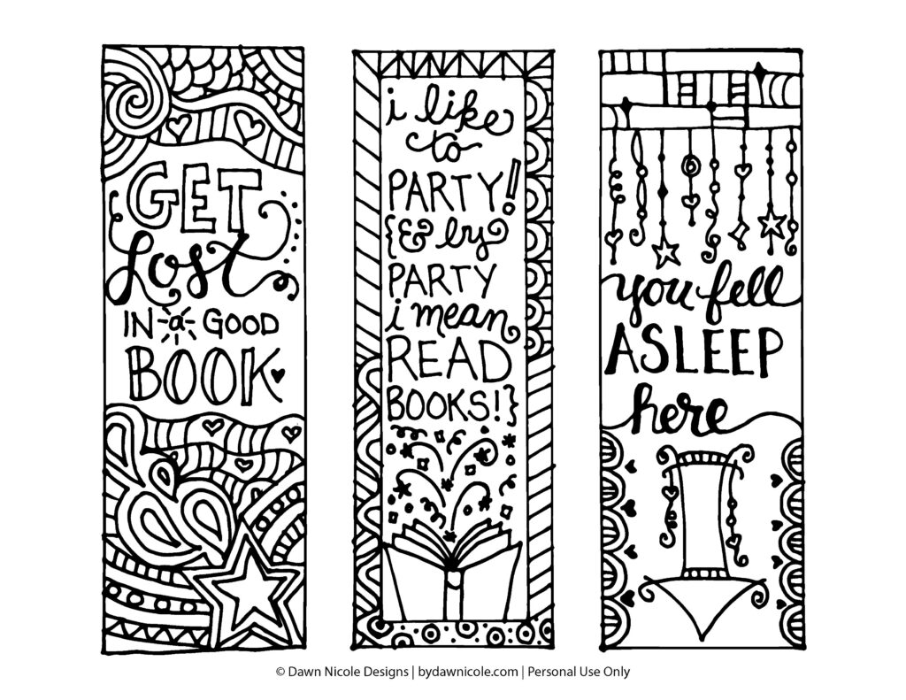 Free Printable Coloring Page Bookmarks Free Printable Bookmarks Coloring Bookmarks Free Printable Bookmarks Templates