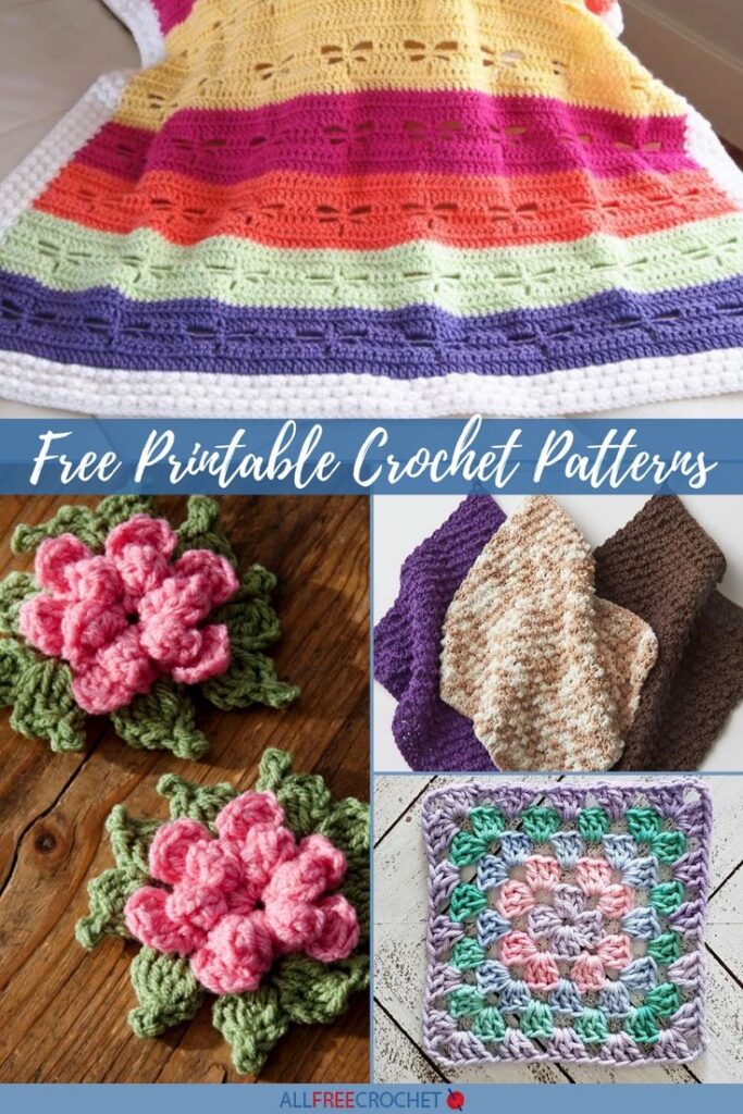 Free Printable Crochet Patterns Baby Afghan Crochet Patterns Crochet Crochet Blanket Patterns