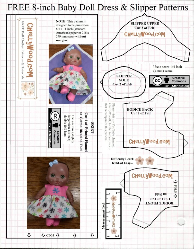 Free Printable doll Clothes Pattern felt Booties For 8 baby dolls Free Doll Clothes Patterns