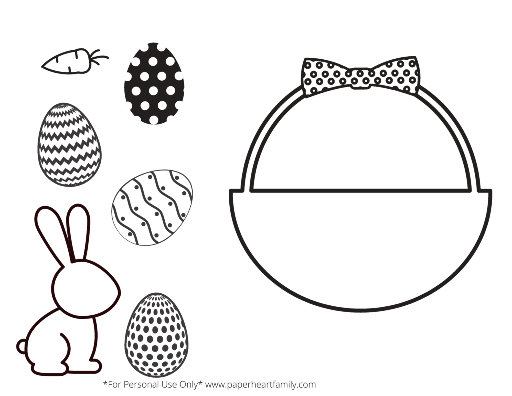 Free Printable Easter Craft For Kids Simply Print Cut Color And Paste 