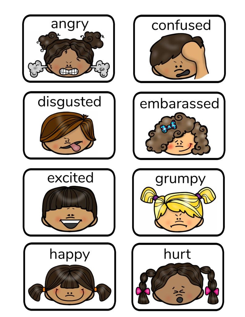 Free Printable Emotion Faces And Activities Natural Beach Living Emotions Preschool Feelings Preschool Teaching Emotions