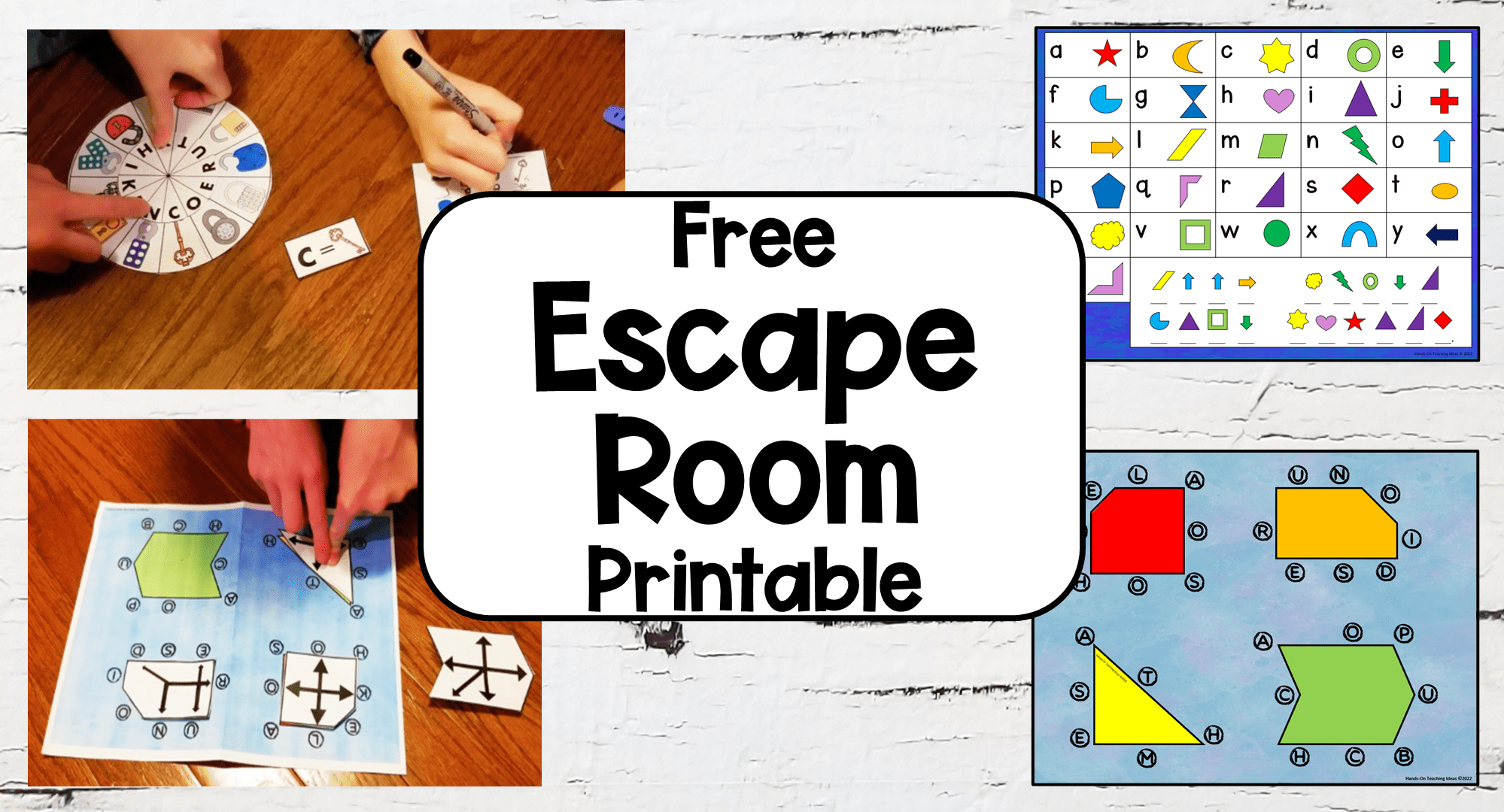 Free Escape Room Printable Free Printable Templates