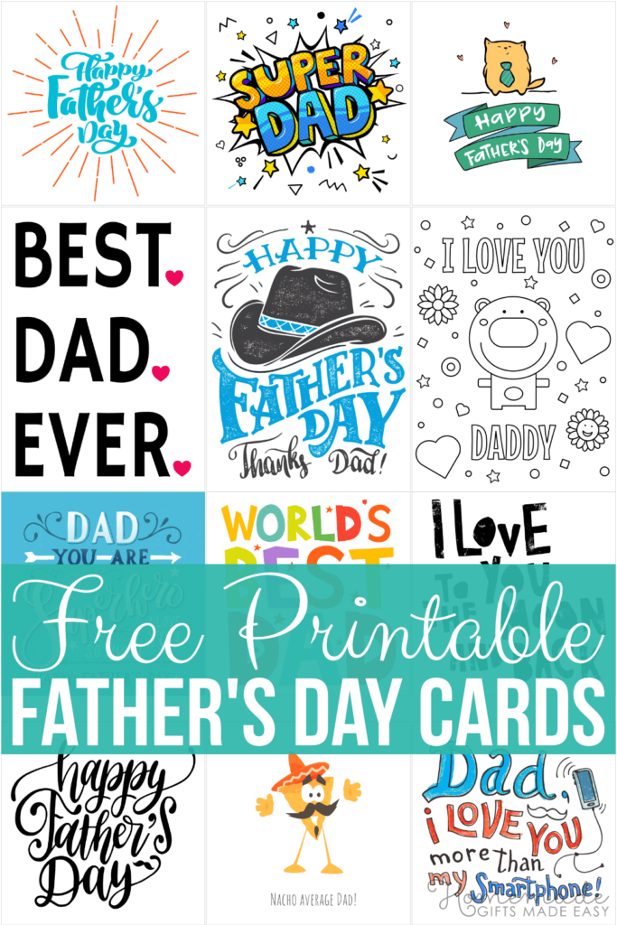 Fathers Day Printables Free