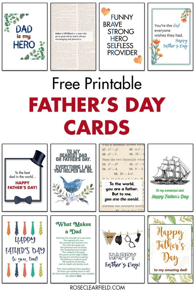 Free Printable Father s Day Cards Happy Fathers Day Cards Free Fathers Day Cards Funny Fathers Day Card