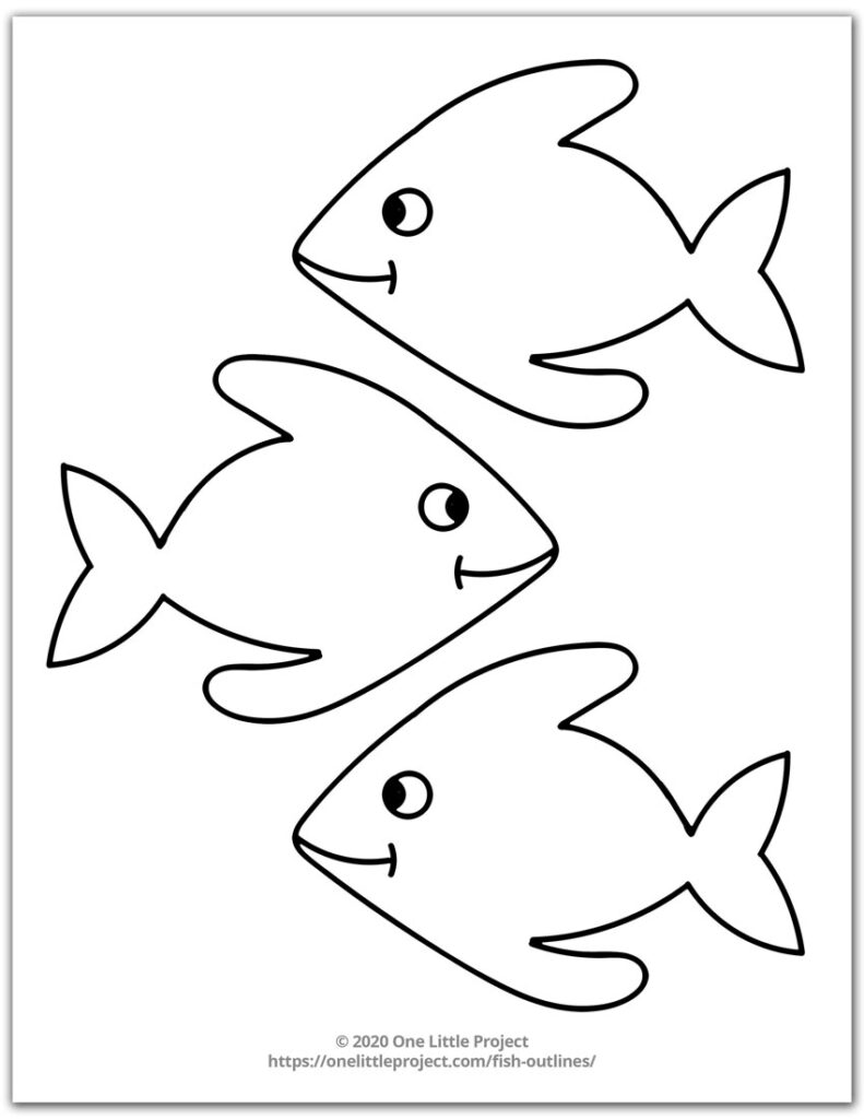 Fish Templates Free Printable