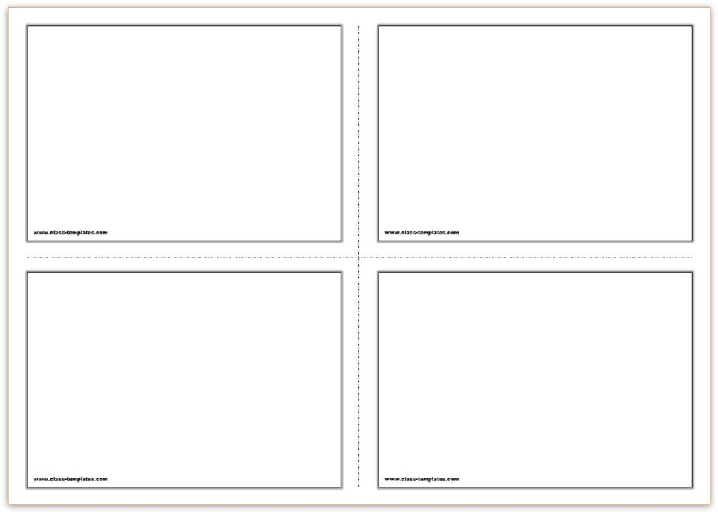 Free Printable Note Card Template