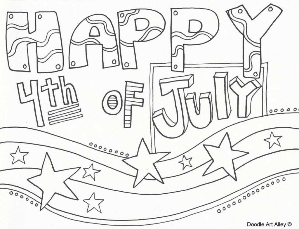 4th Of July Free Printable