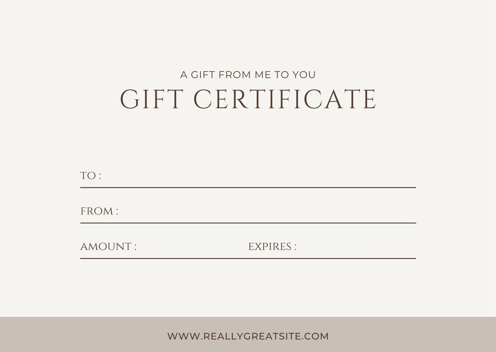 Free blank printable gift certificates free printable templates