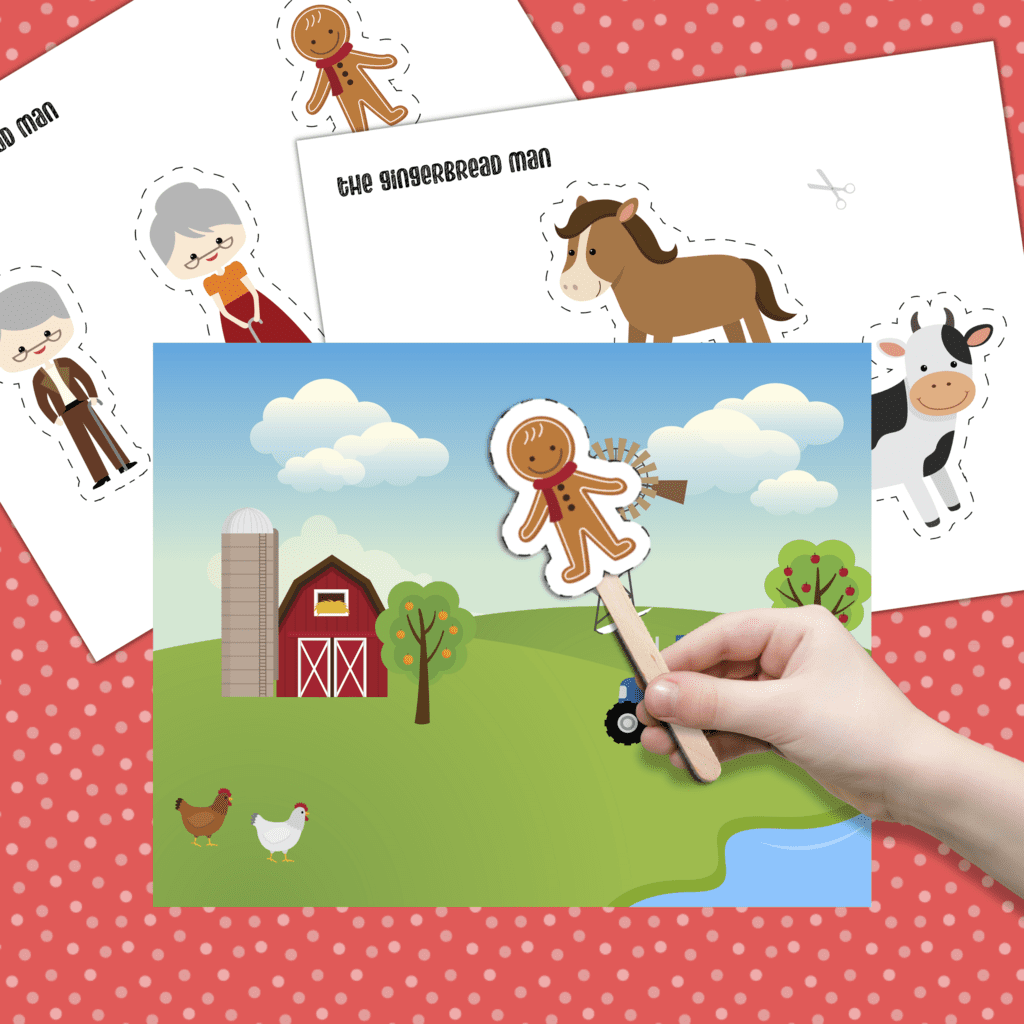 The Gingerbread Man Story Printable Free Free Printable Templates