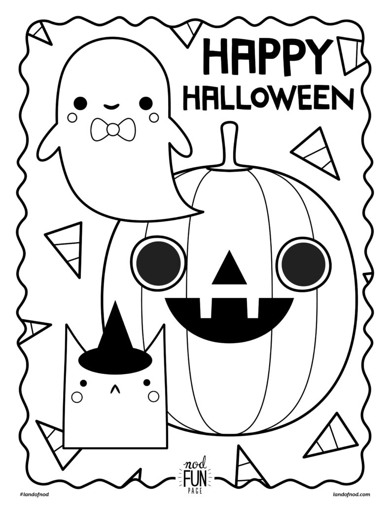 Free Printable Halloween Coloring Page Crate Kids Blog