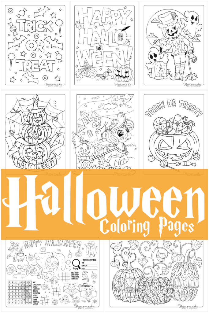 Free Printable Halloween Coloring Pages