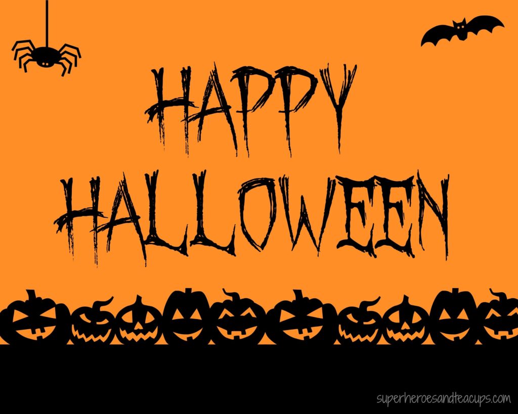 Free Printable Halloween Signs To Help Your Family Celebrate Happy Halloween Signs Happy Halloween Pictures Halloween Images