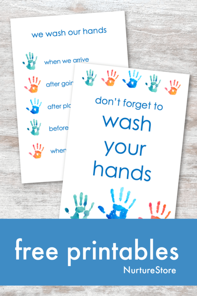 Free Printable Hand Washing Poster And Guide For Children NurtureStore Hand Washing Poster Free Printables Wash Hands Printable