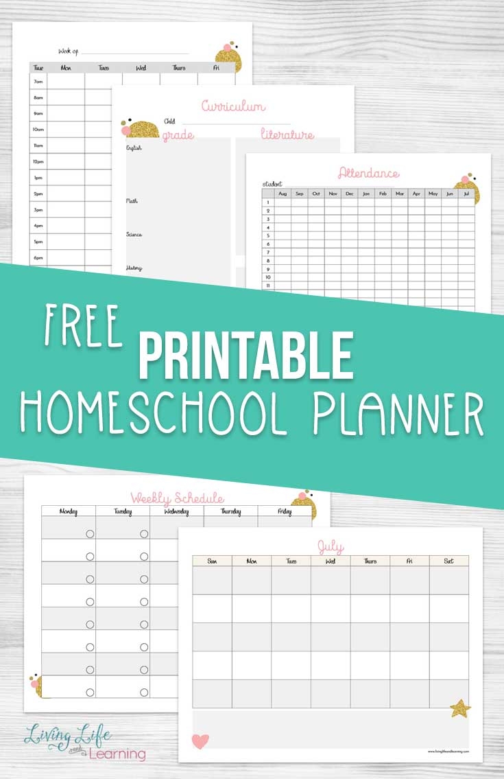 Free Printable Homeschool Schedule