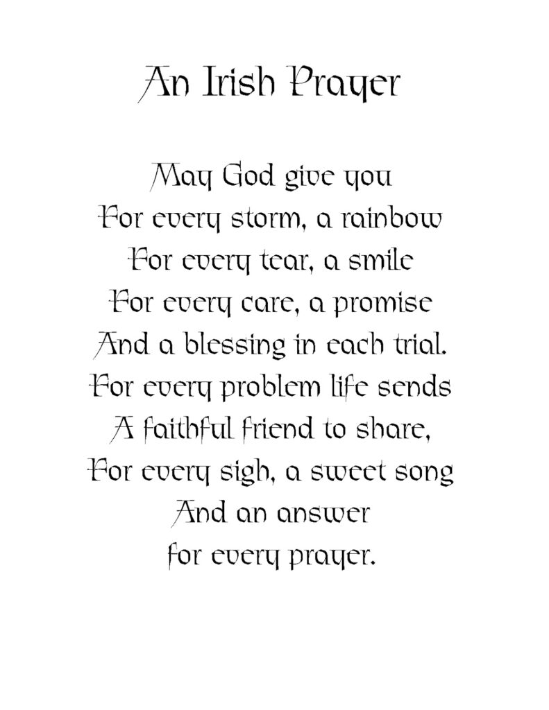 Free Printable Irish Sayings Miss Kopy Kat