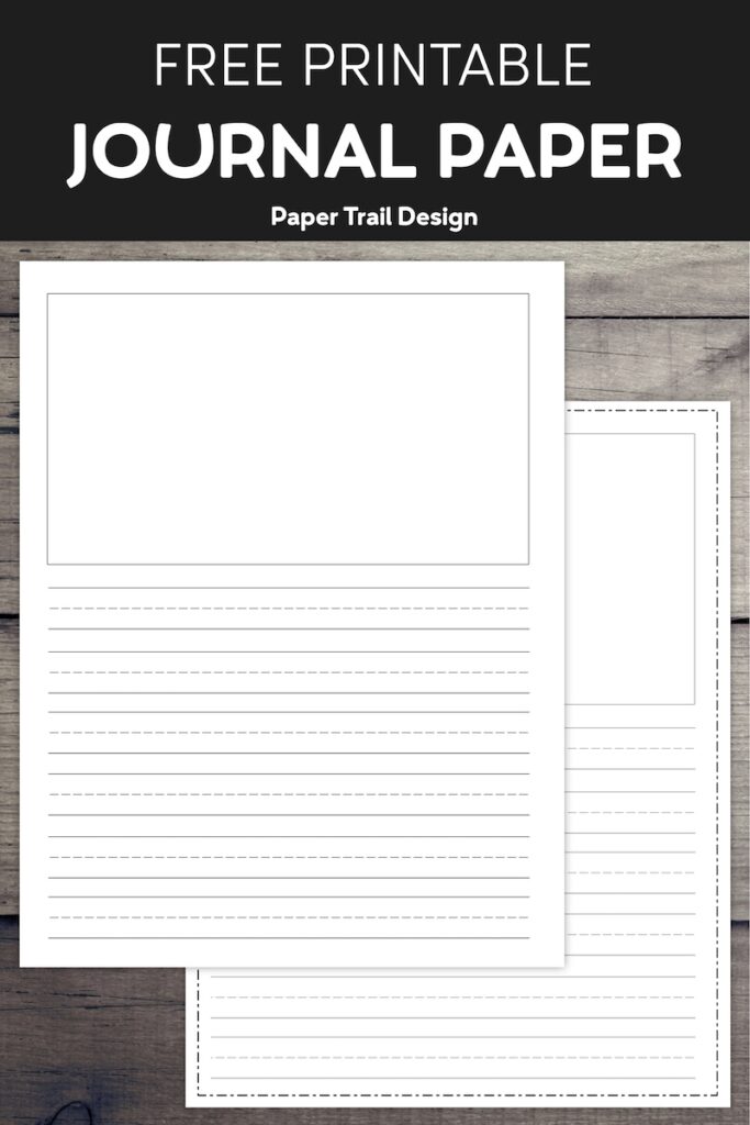 Printable Free Writing Paper With Picture Box Pdf