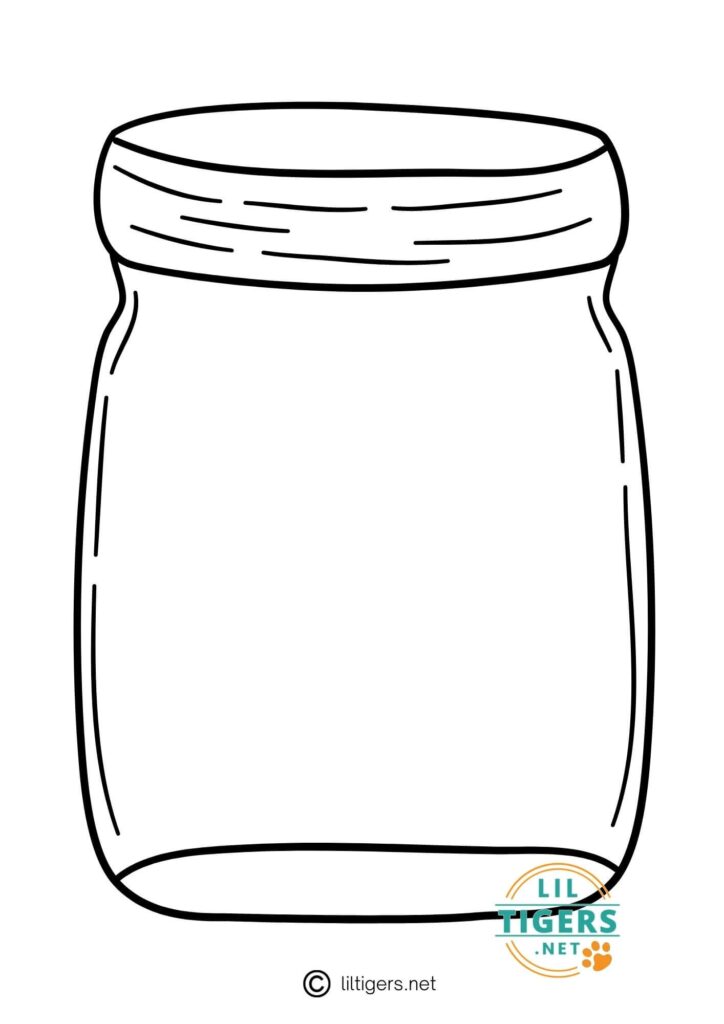 Free Printable Mason Jar Templates Lil Tigers Lil Tigers